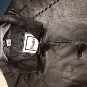 Genuine Lamb Leather 3/4 Length Coat